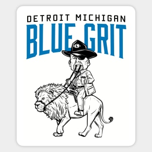 Blue Grit - Light Backgrounds Sticker